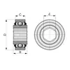 Подшипник W 208 PP21 Timken