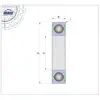 Підшипник 6303 2RS C3 Timken