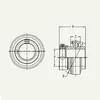Підшипник HC 206-30mm (HC 206-A) PEER
