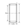 Подшипник HK 1015 A JTEKT (Koyo)