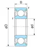 Подшипник 6010 ZZE NACHI