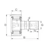 Подшипник KRV 30 PP A INA