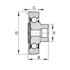 Підшипник ZL 204 DRS INA