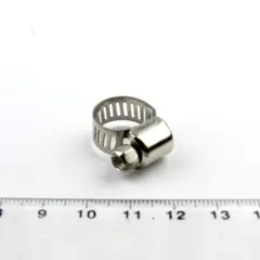 Хомут черв'ячний оцинкований Ф8-12