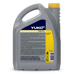 Масло трансмісійне YUKO ТАД-17a 5л ПЕ (SAE 85W-90 / АРI GL-4) 006130 / 482007024211, Об'єм, л: 5, фотография 2