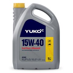 Олива моторна YUKO TURBO DIESEL 5л ПЕ 15W-40 API CD/SF 005738 / 482007024060, Об'єм, л: 5