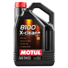 Олива моторна MOTUL 8100 X-clean+ 5W-30 5 л (106377/854751)
