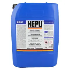 Рідина охолоджуюча HEPU Антифриз -38 °C G11 синя концентрат 20 л (P999-020)