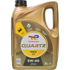 Олива моторна TOTAL Quartz Ineo C3 5W-40 5 л (213790)