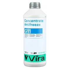 Жидкость охлаждающая VIRA Concentrate Antifreeze G11 синяя концентрат 1,5 л (VI2003)