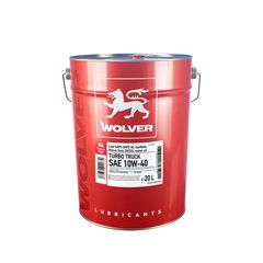Олива 10W-40 Wolver TURBO TRUCK відро 20л  ЄВРО 5 / 6 4187 / 4260360941870