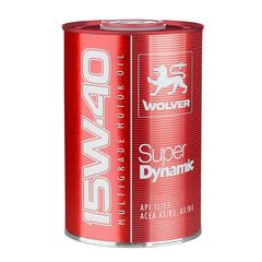 Олива 15W-40 Wolver SUPER DYNAMIC каністра 1л 4113 / 4260360941139, Об'єм, л: 1