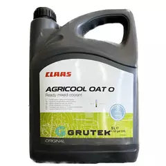Охлаждающая жидкость CLAAS AGRICOOL OAT 0 (READY-MIXED) 5л 205712 / 0001474711, Объем, л: 5, Цвет: Красный