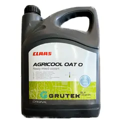 Охолоджувальна рідина CLAAS AGRICOOL OAT 0 (READY-MIXED) 5л 205712 / 0001474711, Об'єм, л: 5, Колір: червоний