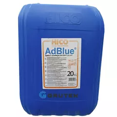 Рідина AdBlue Hico (Borg-Hico Польща) 20л PLN004, Об'єм, л: 20