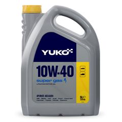 Моторна олива Yuko Super Gas 10w-40 5л 011809 / 482007024451, Об'єм, л: 5