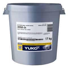 Мастило YUKO Літол-24 17кг 024675 / 4820070249101, Вага, кг: 17