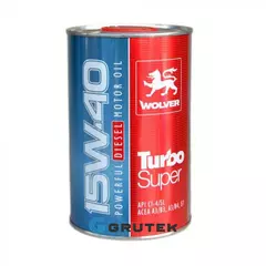 Олива WOLVER 15W-40 Turbo Super 1л, Об'єм, л: 1