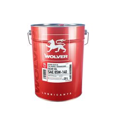 Олива трансмісійна Wolver 85W-140 API GL-5 GEAR OIL відро 20л 13678 / 4260360942952