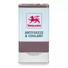 Рідина охолоджуюча WOLVER "NEW" ANTIFREEZE Coolant CONCENTRATE WG11 5л (концентрат -80C) синій (банка), Об'єм, л: 5, Колір: Синій
