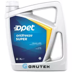 Охлаждающая жидкость Opet SUPER ANTIFREEZE G11 3л (концентрат) 601216701, Объем, л: 3, Цвет: Синий