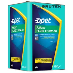 Олива трансмісійно-гідравлічна Opet FULLTRAC FLUID X 10W-30 15кг 601886966, Об'єм, л: 17