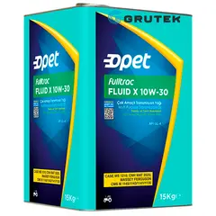 Олива трансмісійно-гідравлічна Opet FULLTRAC FLUID X 10W-30 15кг 601886966, Об'єм, л: 17