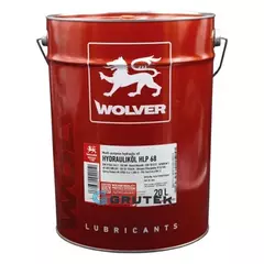 Олива гідравлічна Wolver HYDRAULIKÖL HLP 68 (ISO 68) 17,6кг відро 20л  4215 / 4260360942150