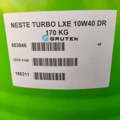 Масло NESTE Turbo LXE 10w-40 Синтетика 200л 186311 / СТ-00017719, Объем, л: 200, фотография 2