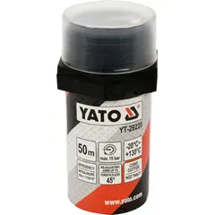 Нитка ущілювальна різьбових сполучень YATO l= 50 м для тиску ≤ 15 Bar в капсулі