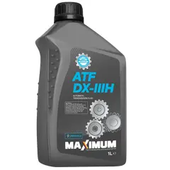 Олива трансмісійна MAXIMUM ATF DX-IIIH 1л(GM Dexron III; Allison C4; MB236.1; ZF09/11/14)ребренд