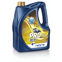 Олива моторна синтетична NESTE Pro 0W40 4л (API SP, SN Plus, SN-RC; ACEA A3/B4; MB 229.5)