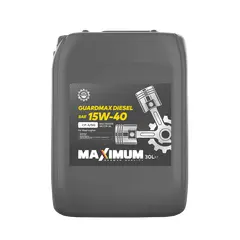 Олива моторна Maximum GUARDMAX DIESEL 15W40 CF-4/SG 30л (ACEA E2, MB 228.1, MAN 270, Volvo VDS)
