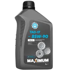 Олива трансмісійна MAXIMUM Trans Max ТАД17і 85W90 GL-5 1л