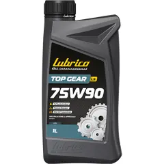 Олива трансмісійна LUBRICO TOP GEAR LS 75W90, 1л - API GL-5, limited slip