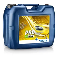 Олива моторна синтетична NESTE Pro С3 5W40 17кг/20л (API SN/CF; ACEA C3; MB 229.31; VW505.00/505.01)