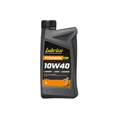 Олива моторна LUBRICO TITANIUM GX-6 10W40, 1л -API SN/CF, ACEA A3/B4, МВ229.1/229.3, VW501.01/505.00
