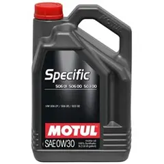 Моторна олива 0W30 5л SPECIFIC SPECIFIC 506.01 0W30 5L