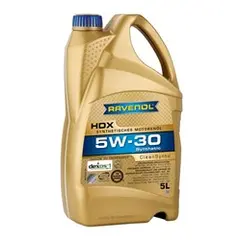 Моторна олива RAV HDX SAE 5W30 5L