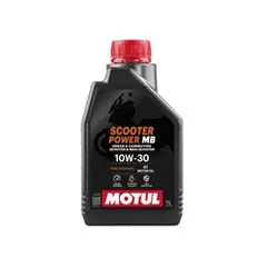 Олива для чотиритактних двигунів 10W30 Scooter Power 1л 4T, API SL; SM; SN; SP JASO MB Синтетична SCOOTERP 10W30 1L MB