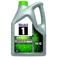 Моторна олива 0W40 5л Mobil 1 синтетична 1 ESP 0W40 X4 5L