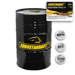 Олива трансмісійна Eurostandart GEAR 80W-90 GL-4 209L