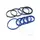 Ремкомплект гидроцилиндра рулевого JCB 332/G8189 448/17201 COLD CLIMATE (AFTERMARKET) 448/17205