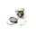 Фара додаткова LED кругла 115х25 (Дм/Ш)/ WL-208 SLIM 27W 6000K EP9 FL ближнє світло CYCLONE WL-208 SLIM 27W EP9 FL