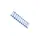 Модуль світлодіодний 12V Синій 12 SMD 2835 12D 2.4W Лінза (10шт) MEGALIGHT 12V H9833-2835-12D BL (2.4W)