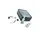 Лампа светодиодная H1 12V-24V 24W M3 6500K 6500L радиатор OPTIMAL-L OPL-M3-H1 Silver