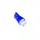Лампа світлодіодна БЦ 12-5 BLUE 1-діод (1шт) MEGALIGHT LED-T10-01-P B