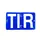 Табличка TIR (белые буквы на синем фоне) закрывающаяся с фиксатором 01.0912.2122