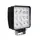 Фара LED квадратна 48W, 16 ламп, широкий промінь 10/30V 6000K (MD)
