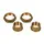 DAB 1" F BRASS UNION KIT — комплект латунных гаек